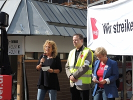 Ver.di streikt im Einzelhandel in Reutlingen (2013)