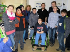 SchülerInnen der Dreifürstenschule Münsingen bei mir zu Besuch (2014)