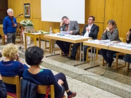 Veranstaltung des Reutlinger Regionalbündnis Stop TIIP in der Theologischen Hochschule Reutlingen (2015)