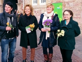 Infostand Reutlingen zum Frauentag (2016)